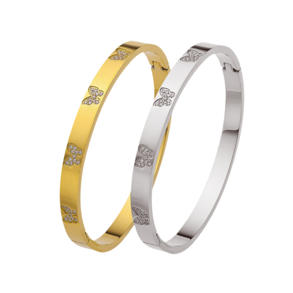 Hope bangle ( stainless steel)