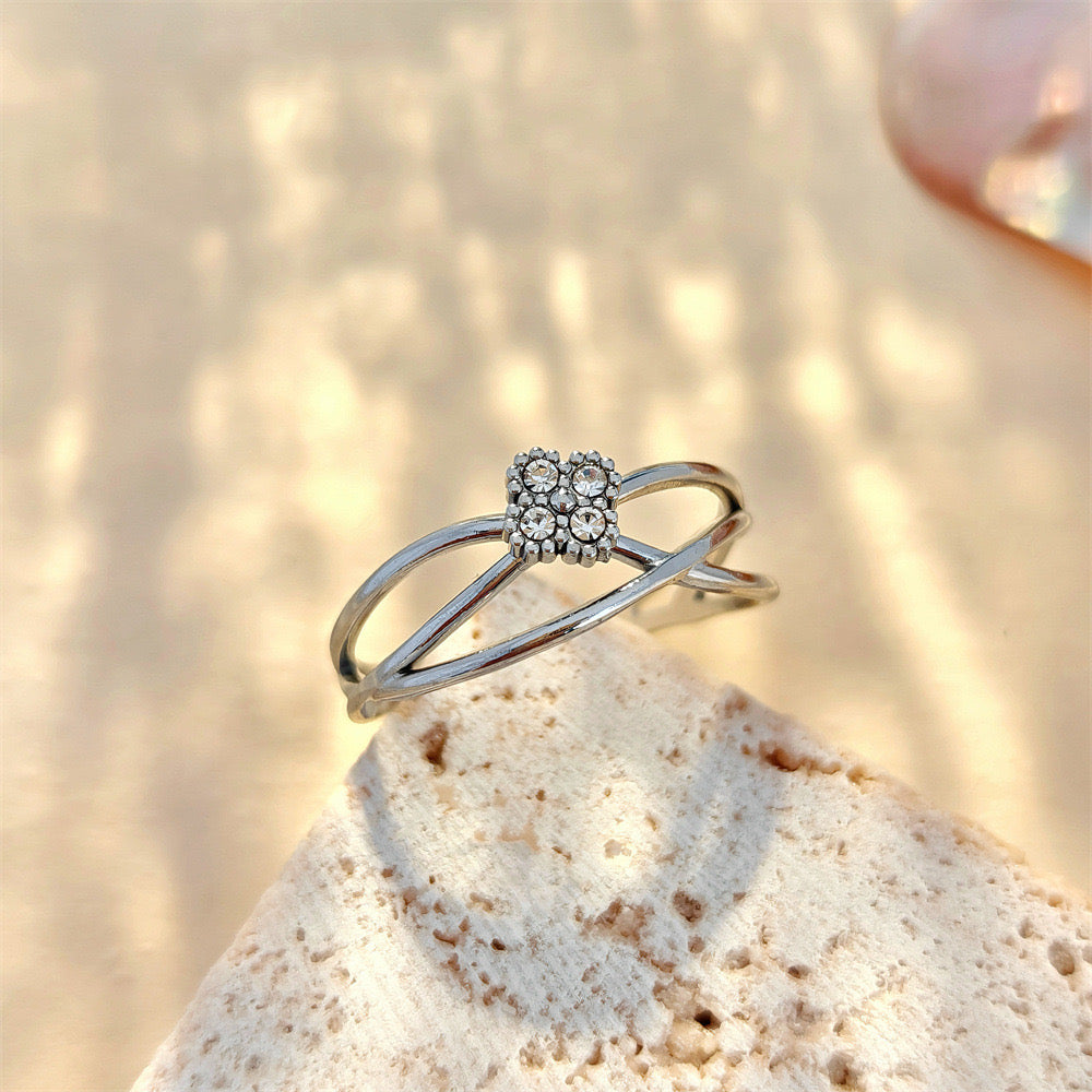 Lucky ring ( adjustable stainless steel )