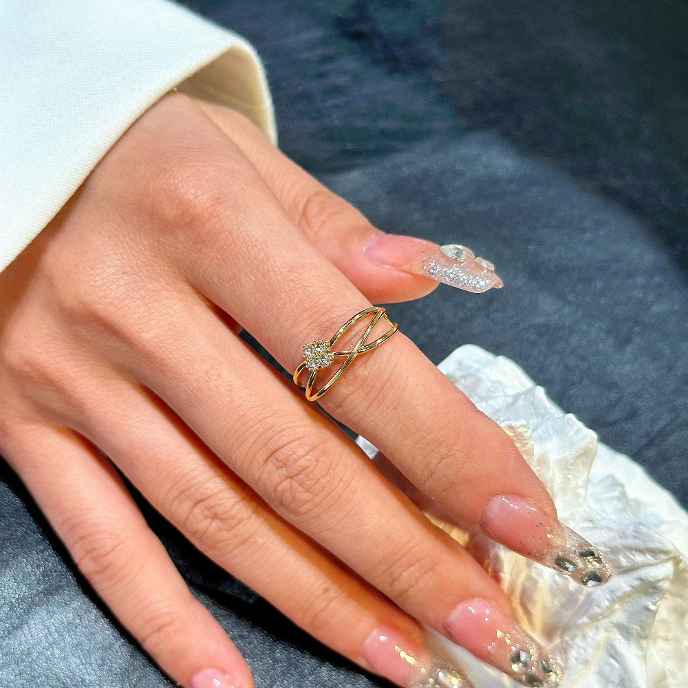 Lucky ring ( adjustable stainless steel )