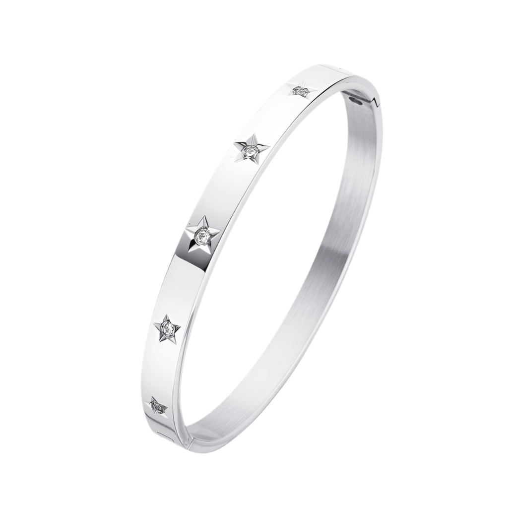 Star gaze bangle ( stainless steel )