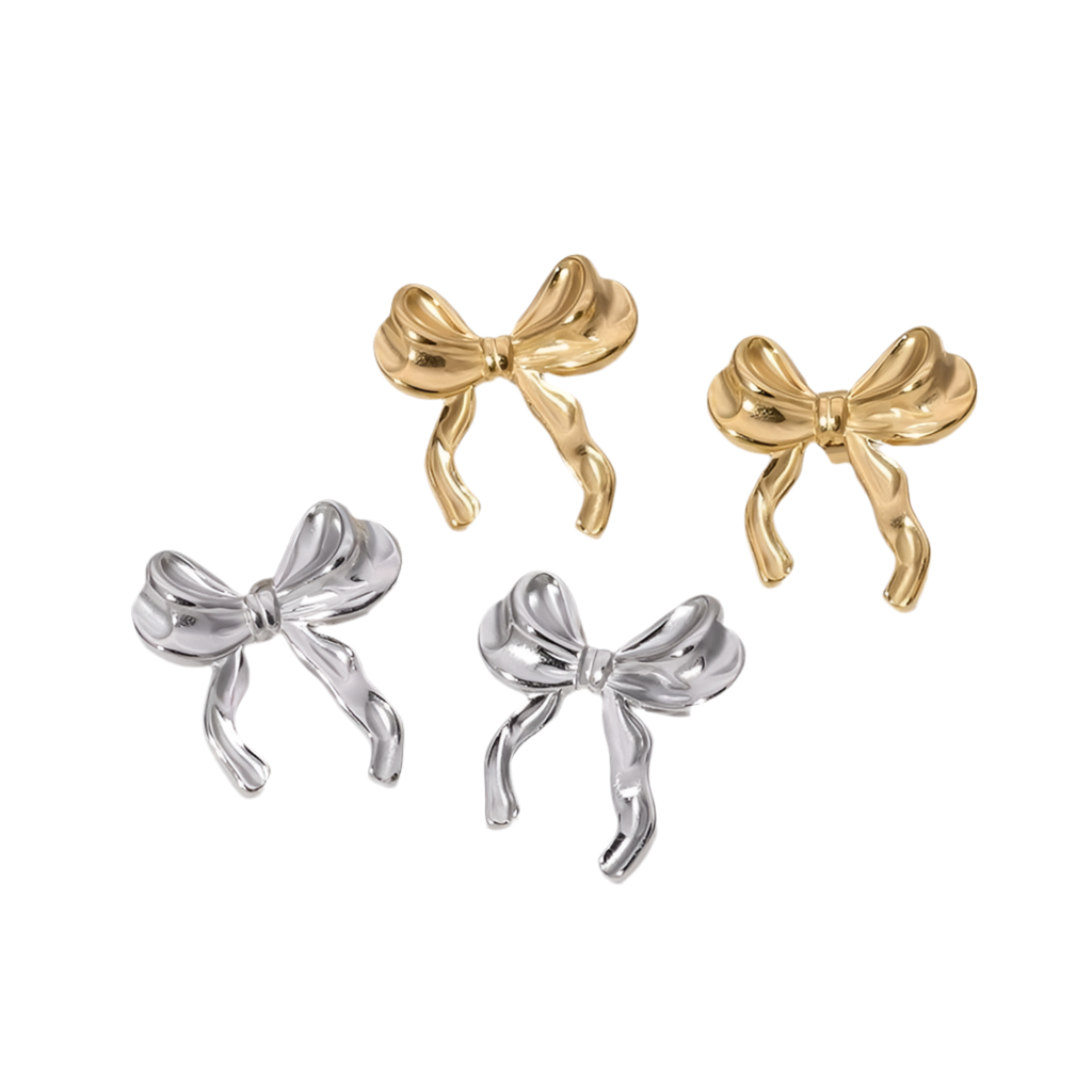 Bold Bow studs ( stainless steel)