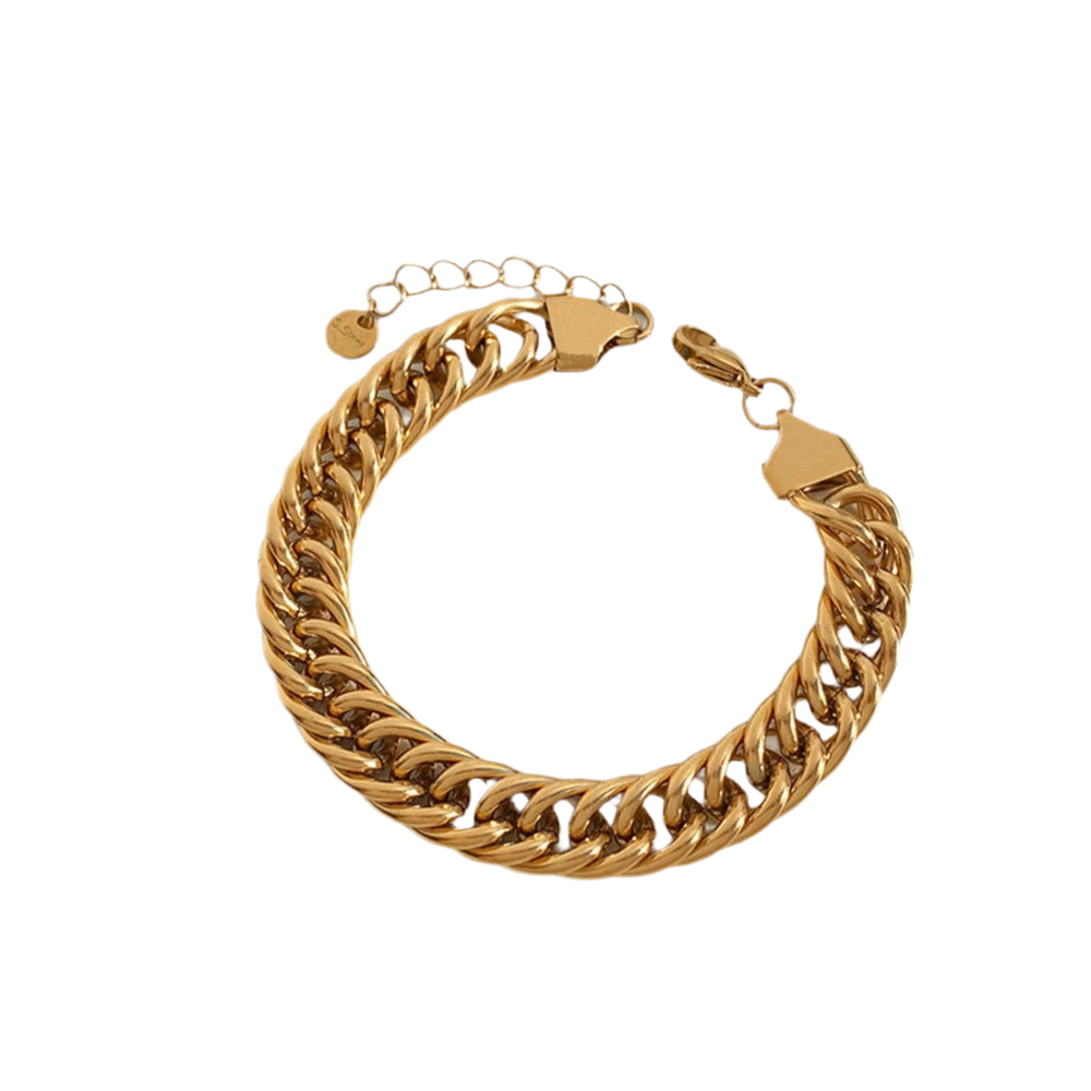 Monica bracelet ( chunky stainless steel )