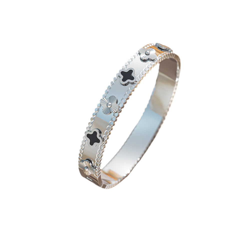 3D Daisy 2.0 bangle ( stainless steel )