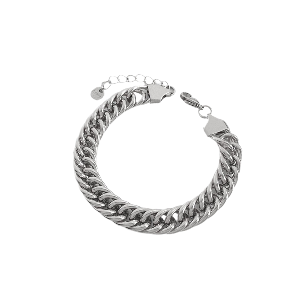Monica bracelet ( chunky stainless steel )