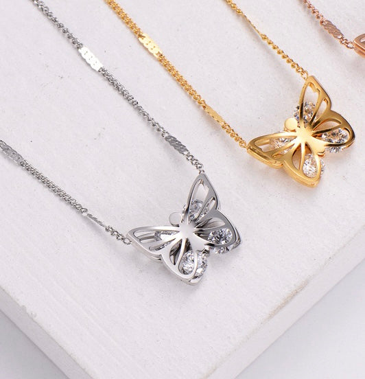 Hope pendant necklace ( stainless steel )