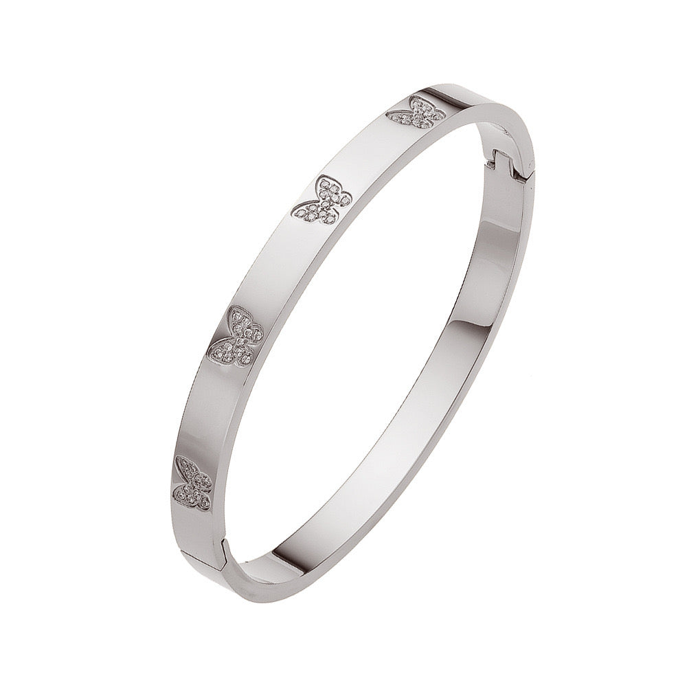 Hope bangle ( stainless steel)