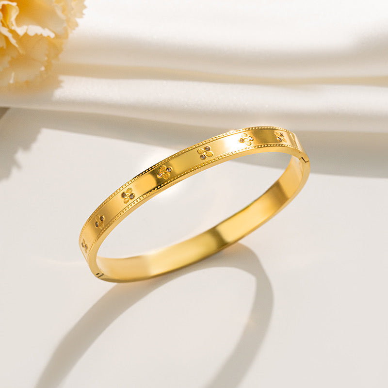 Good luck bangle ( stainless steel)