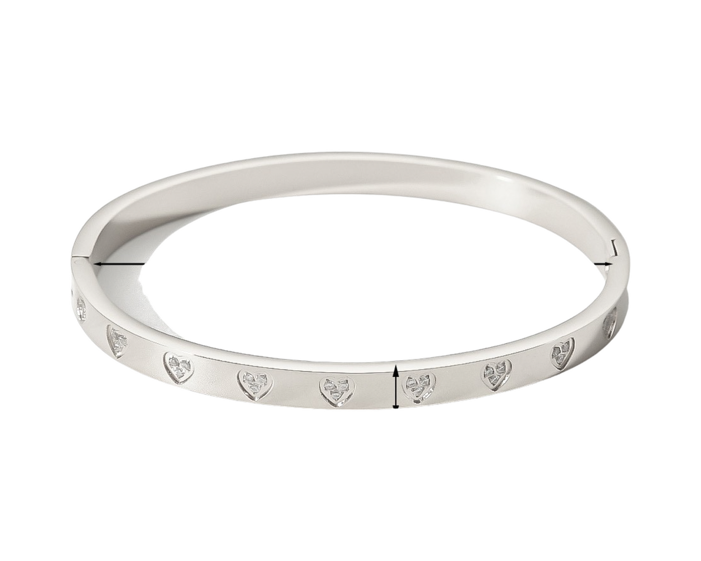 Lust bangle ( stainless steel )