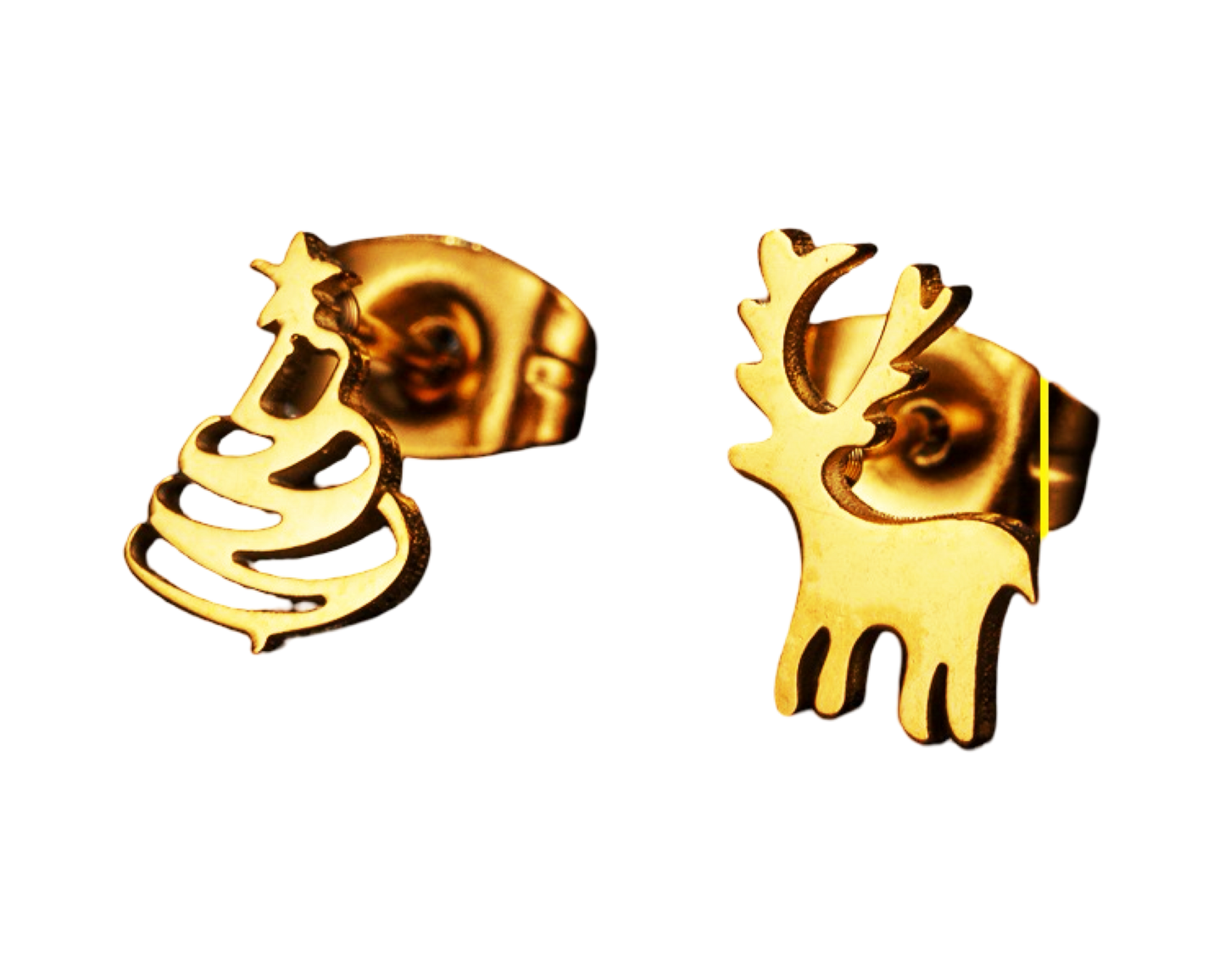 Festive earrings - stainless steel