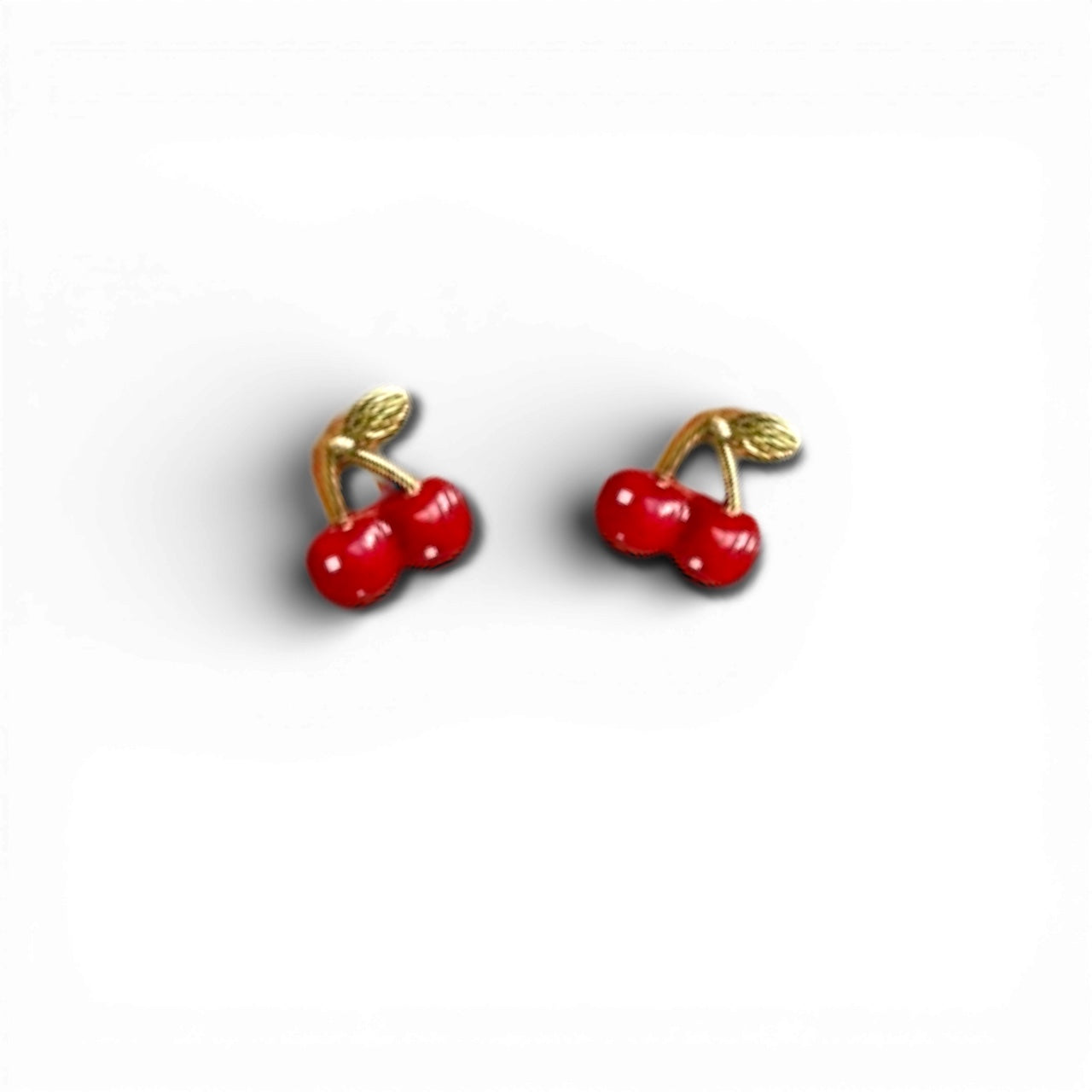 Cherry studs ( stainless steel )