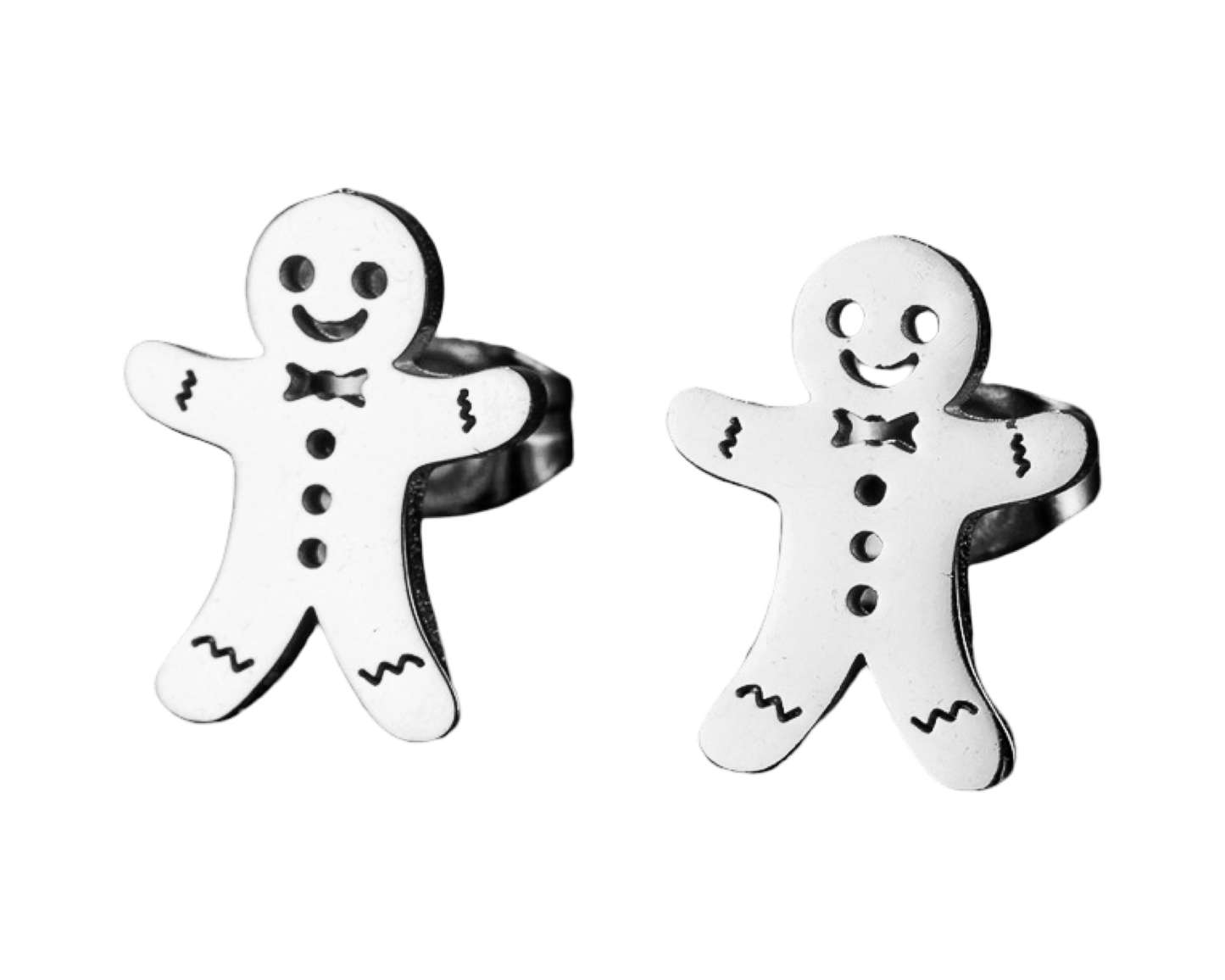 Festive earrings - stainless steel