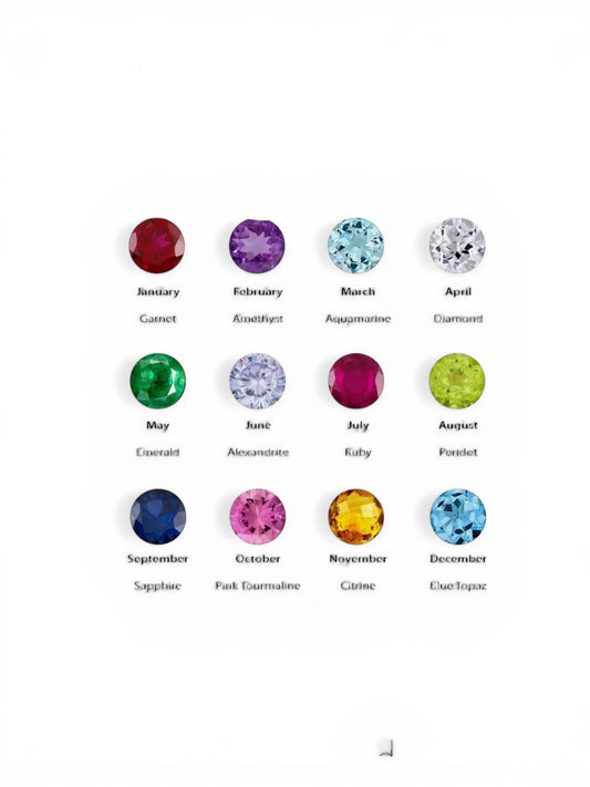 Birth stone charm ( add on to necklace & bracelet )