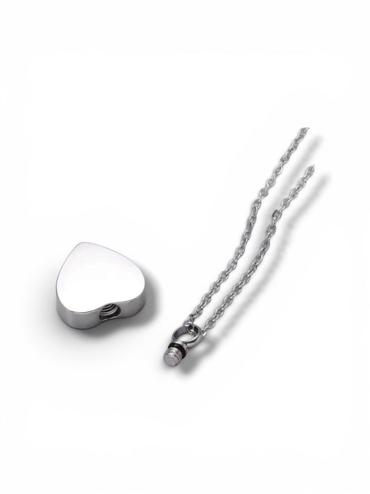 Pre order - Memorial heart pendant necklace