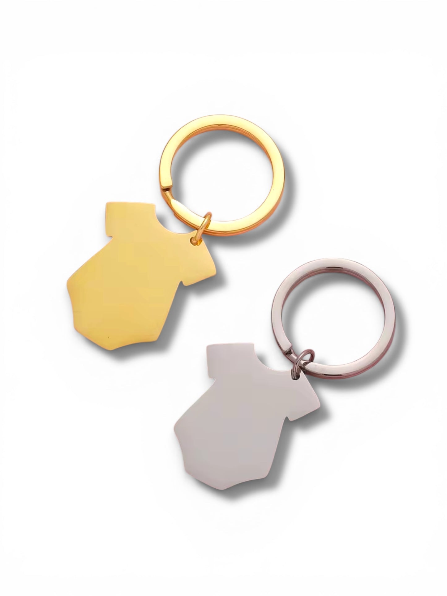 Pre order - Engrave-able baby keyring
