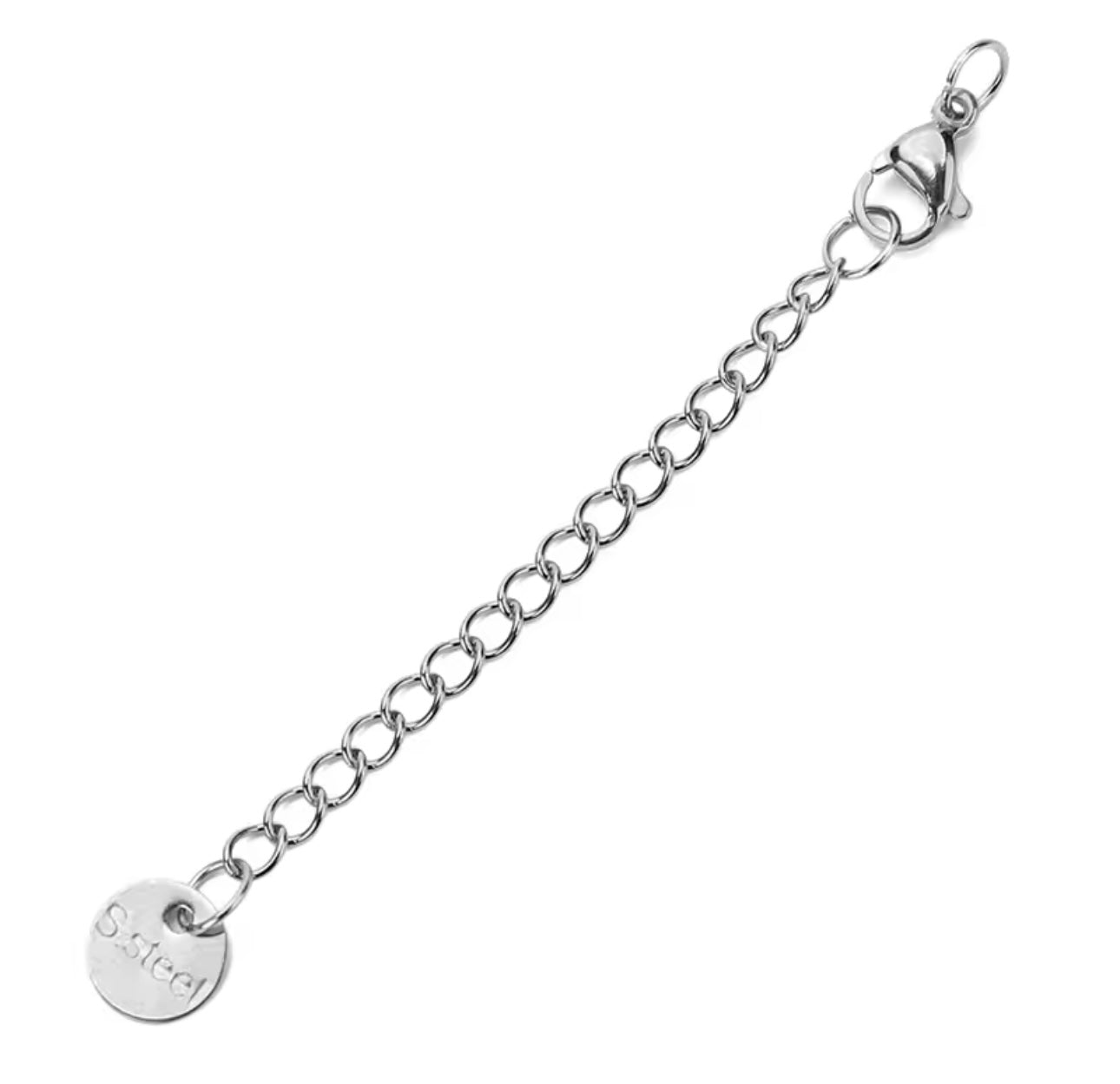 Necklace & bracelet  - extender stainless steel
