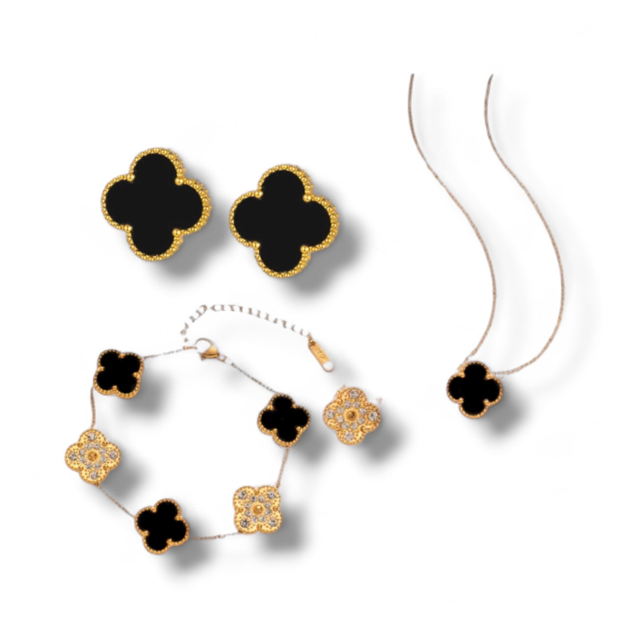 Clearance  - Black Enchanted set( stainless steel )