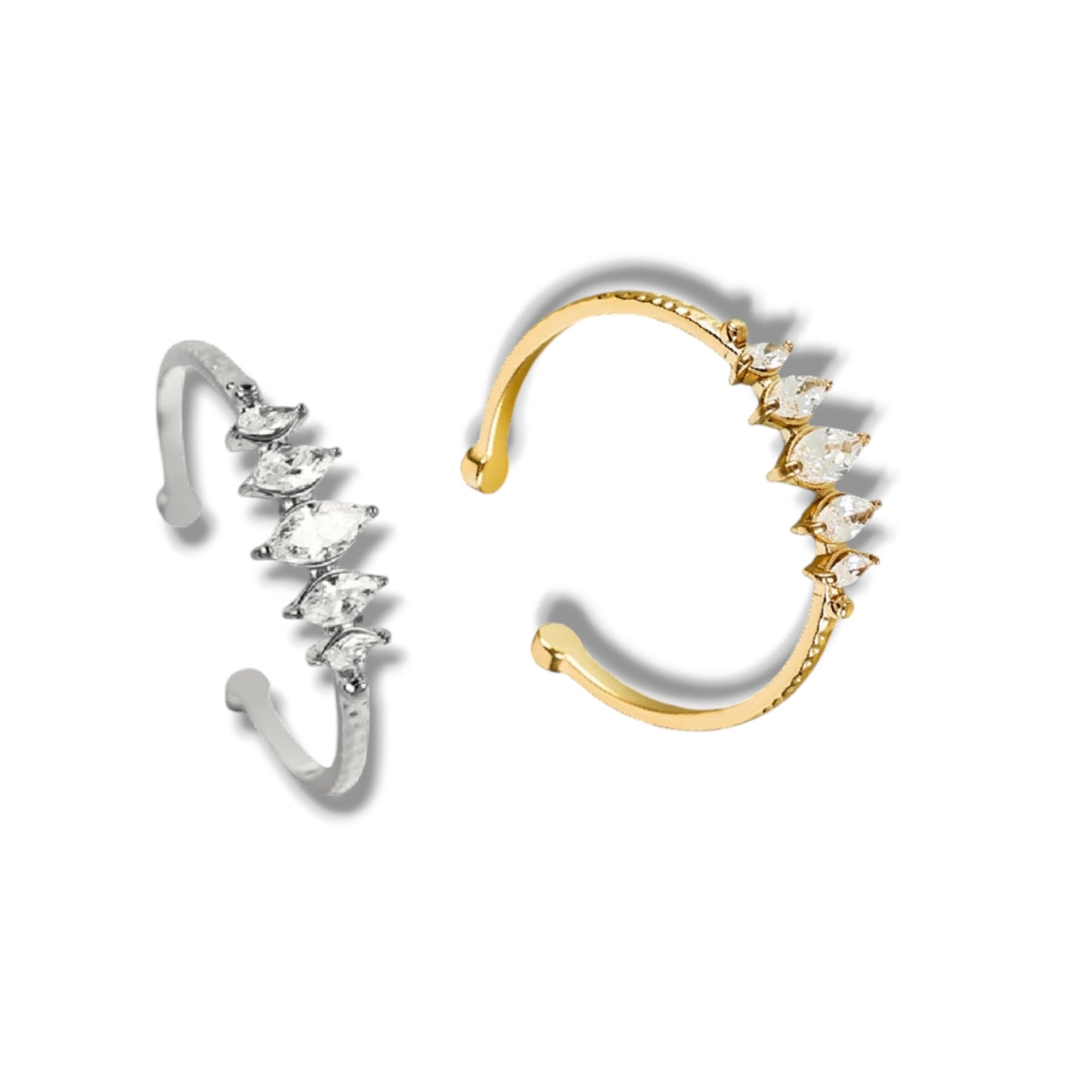 Princess ring ( stainless steel & adjustable)