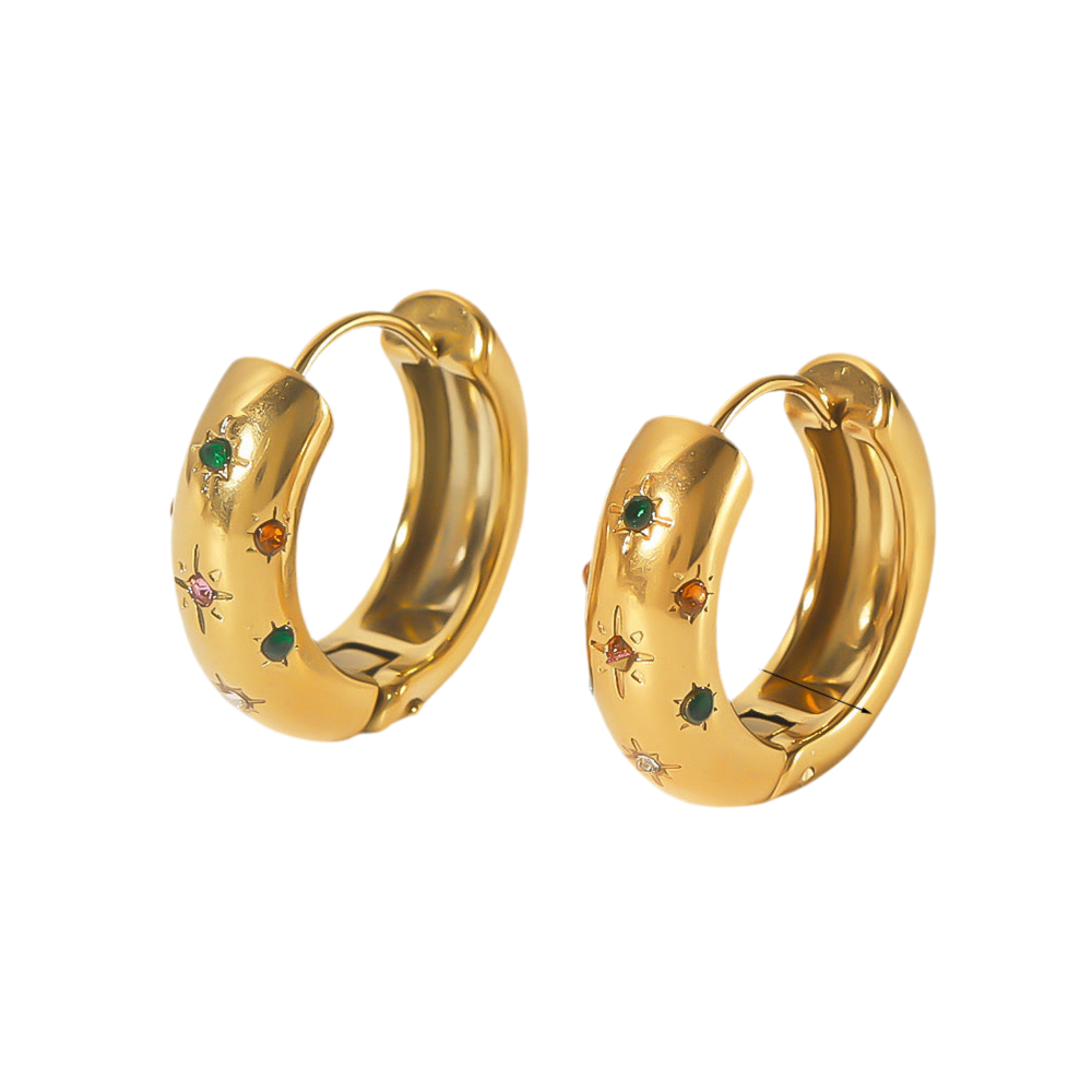 Gloria Huggies - (small hoop stainless steel )