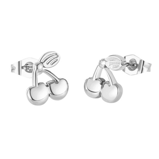 Cherry studs ( stainless steel )