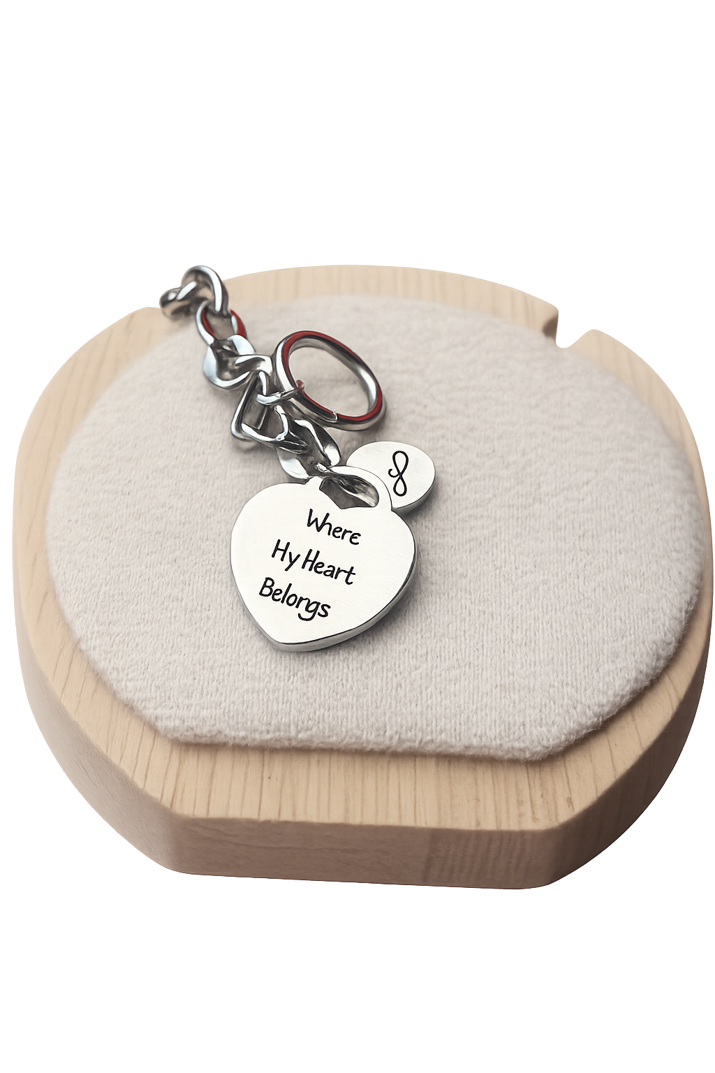 Engrave-able Love Link bracelet ( stainless steel)