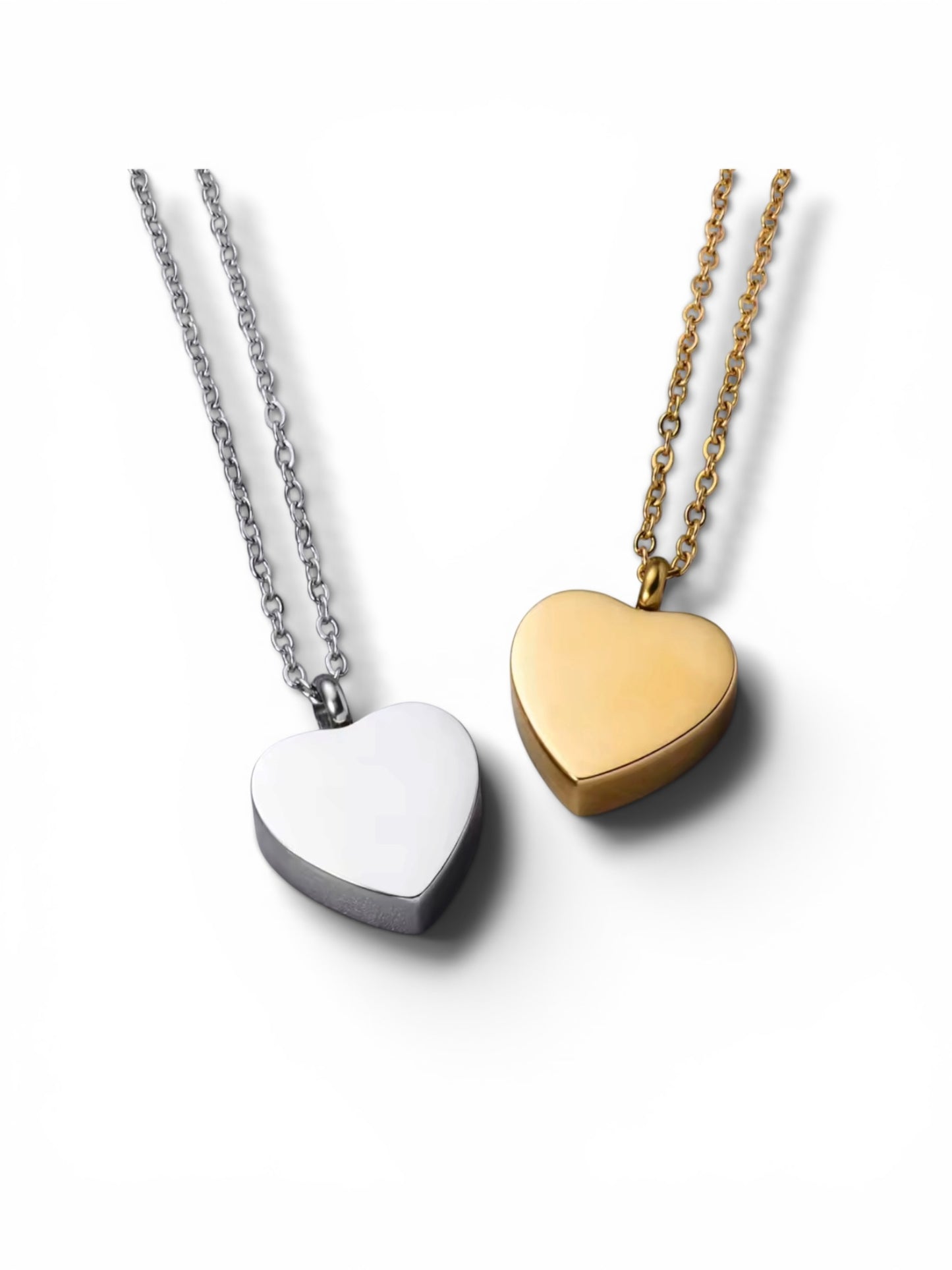 Pre order - Memorial heart pendant necklace
