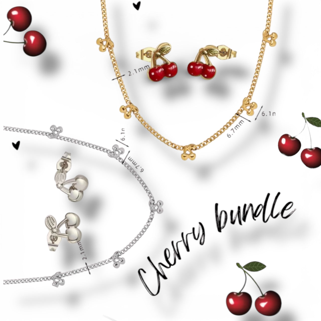 Cherry bundle ( stainless steel )