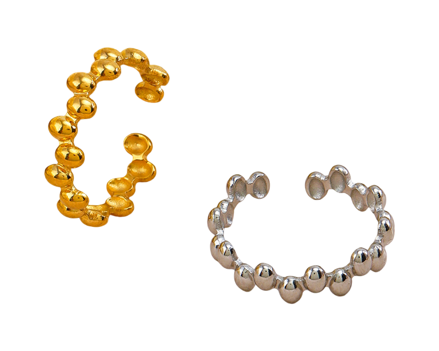 BuBBLE ring - ( adjustable & stainless steel steel )
