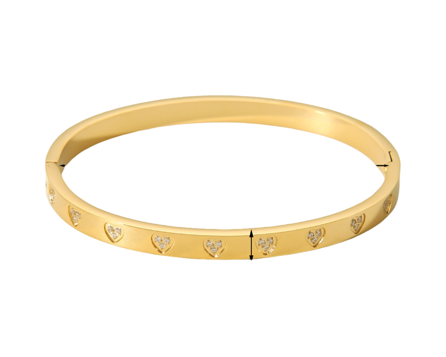 Pre order - Lust bangle ( stainless steel )