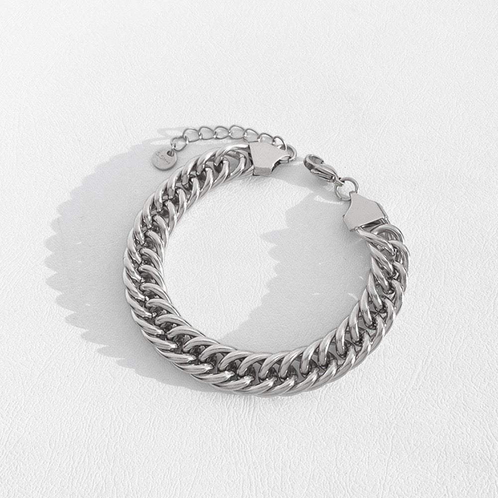 Pre order - Monica bracelet ( chunky stainless steel )