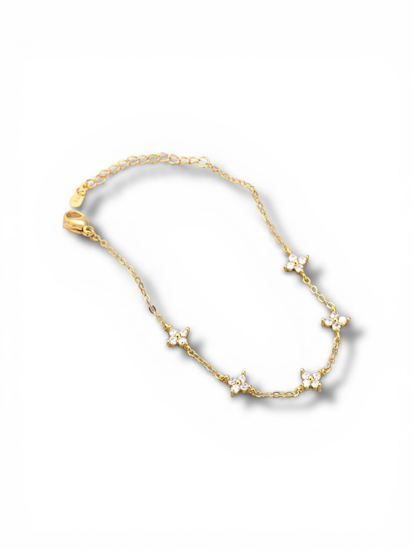 Dainty lucky bracelet ( stainless steel )